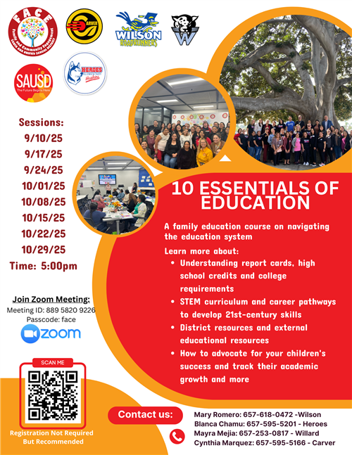 Parent Workshop